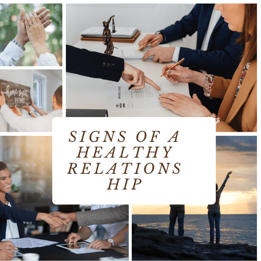 Signs of a Healthy Relationship